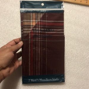 Italy Design 2 Men’s Handkerchiefs-2- 100% Cotton